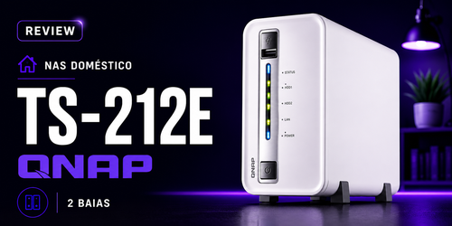 TS-212E Qnap: Análise atualizada do NAS doméstico 2 baias