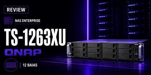 TS-1263XU Qnap: Avaliação do storage NAS 12 baias para rack