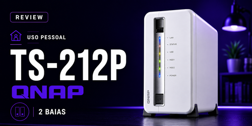 TS-212P Qnap: Avaliação do NAS 2 baias para uso pessoal