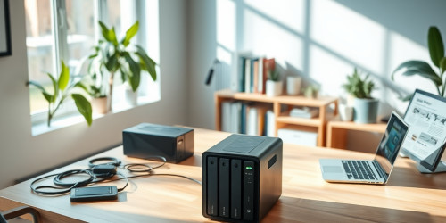 Lenovo 4 bay: Storage NAS para pequenas empresas