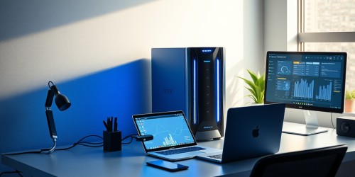 Review atualizada do NAS 8 baias desktop SATA AS7008T Asustor