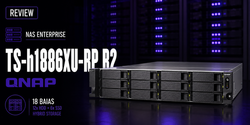 NAS TS-h1886XU-RP R2 Qnap: Avaliação completa
