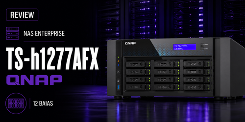Qnap TS-h1277AFX: Análise do NAS corporativo alto desempenho