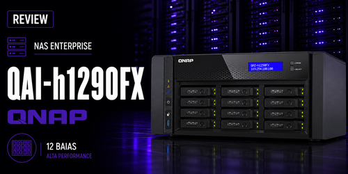 Qnap QAI-h1290FX: Análise do NAS para IA e desempenho