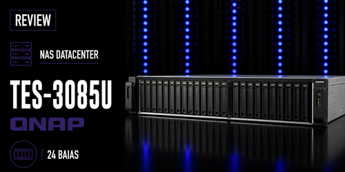 Review do rackmount storage NAS SATA TES-3085U Qnap