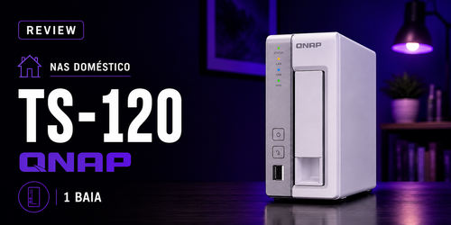 Review Storage NAS Qnap TS-120: Vale a pena? Análise completa