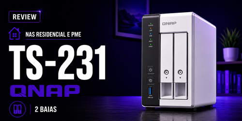 Storage NAS TS-231 com 4TB: Alta performance e confiabilidade