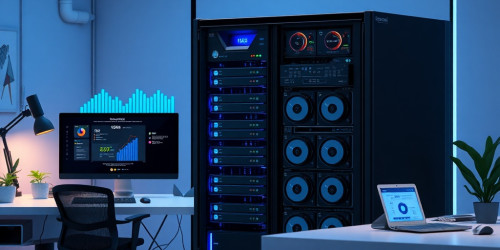 Review completa do NAS 12 baias para rack TS-1264XU Qnap