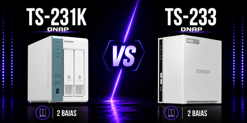 TS-231K ou TS-233 Qnap: Qual NAS residencial escolher?