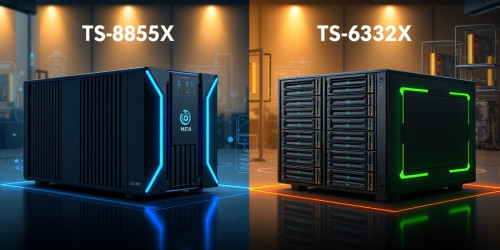TS-855X vs TS-632X Qnap: Qual o melhor servidor NAS 6 baias?