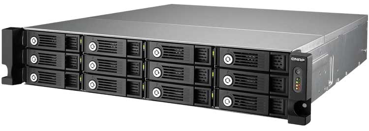 Servidor de Backup e Cold Storage Qnap TS-1270U-RP