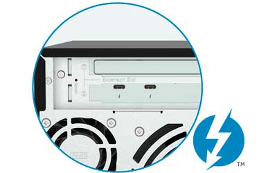 Equipamento com 2x portas Thunderbolt