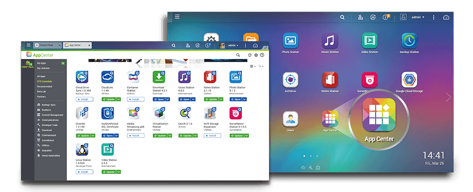 App central, todo tipo de aplicativo para o storage Qnap