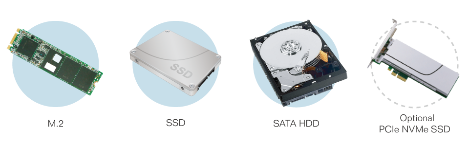 Caching SSD otimizado com a tecnologia Qtier