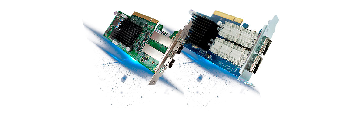 Expansão PCIe para redes de alta velocidade