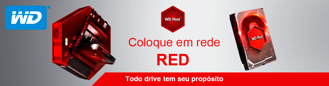 WD10EFRX Red, o HD SATA 1TB para sistemas de armazenamento 