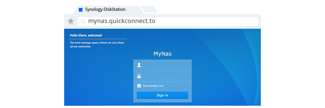 QuickConnect, acesse dados em qualquer lugar 