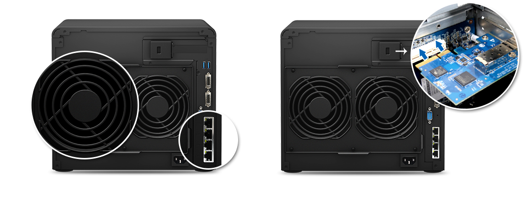 DS3617xs, versatilidade e capacidade em formato desktop