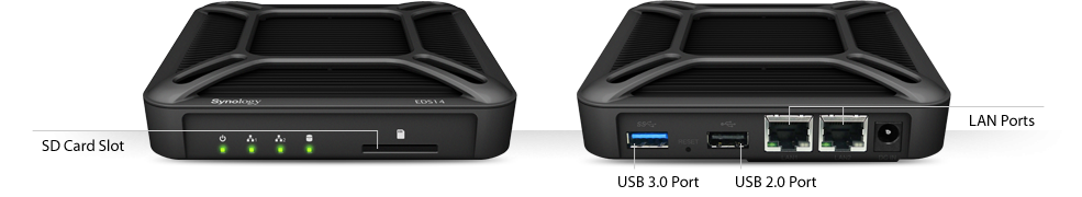 Suporte para conexões USB3.0, USB2.0 e LAN