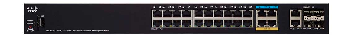 Switches Business 350X: Alto desempenho disponibilidade 24/7