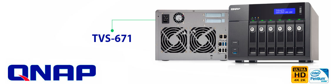 TVS-671, Um equipamento para backup robusto