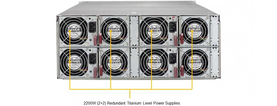 Um servidor rackmount de baixo consumo de energia