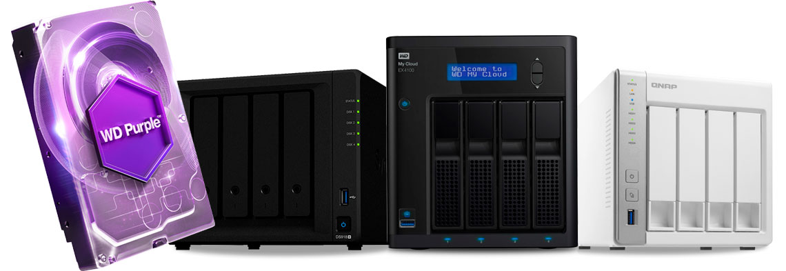 WD43PURZ, compatível com todos os NAS WD, Qnap e Synology
