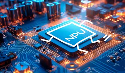 NPU acelera o desempenho de IA no dispositivo