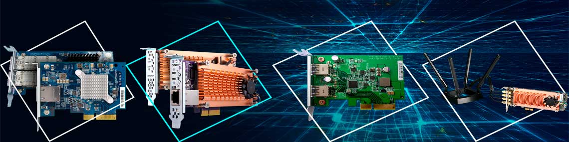 Recursos de E/S com expansão PCIe