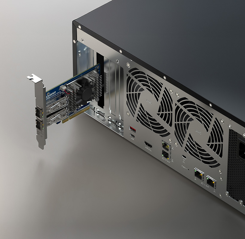 Turbine o servidor com slots PCIe Gen 4