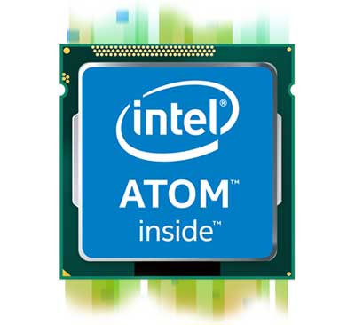 Um server rack com Intel Atom Quad Core